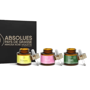 Coffret absolues signatures Pays de Grasse 100% PURES ET NATURELLES