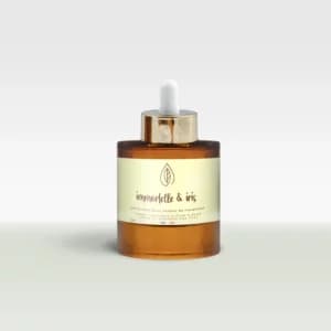 Iris and immortelle local massage oil