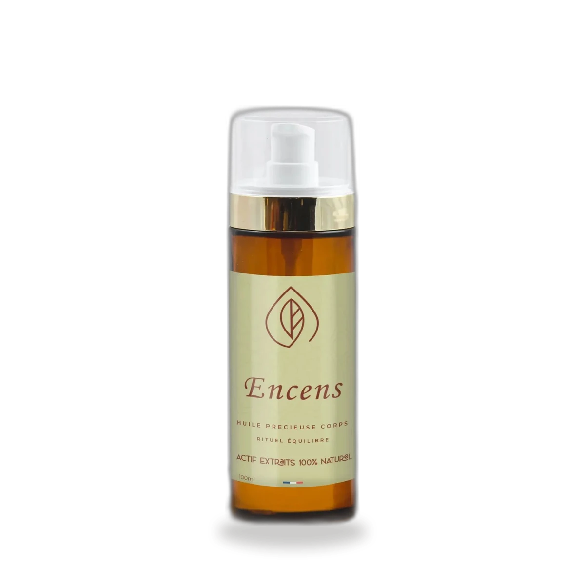 Incense body massage oil