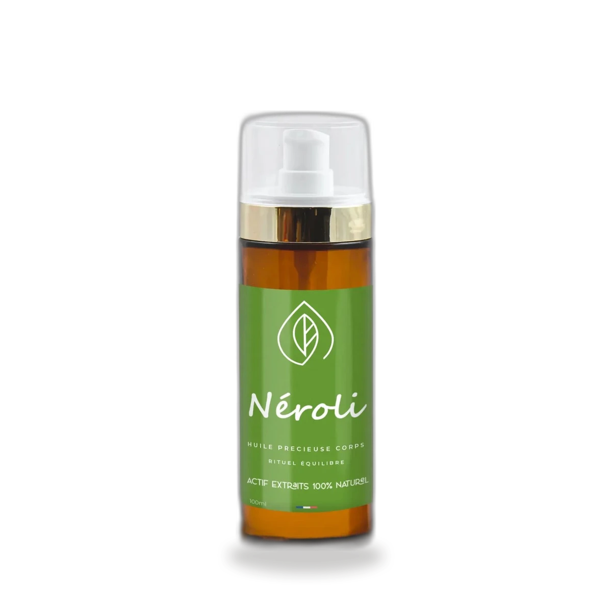Huile massage corps neroli