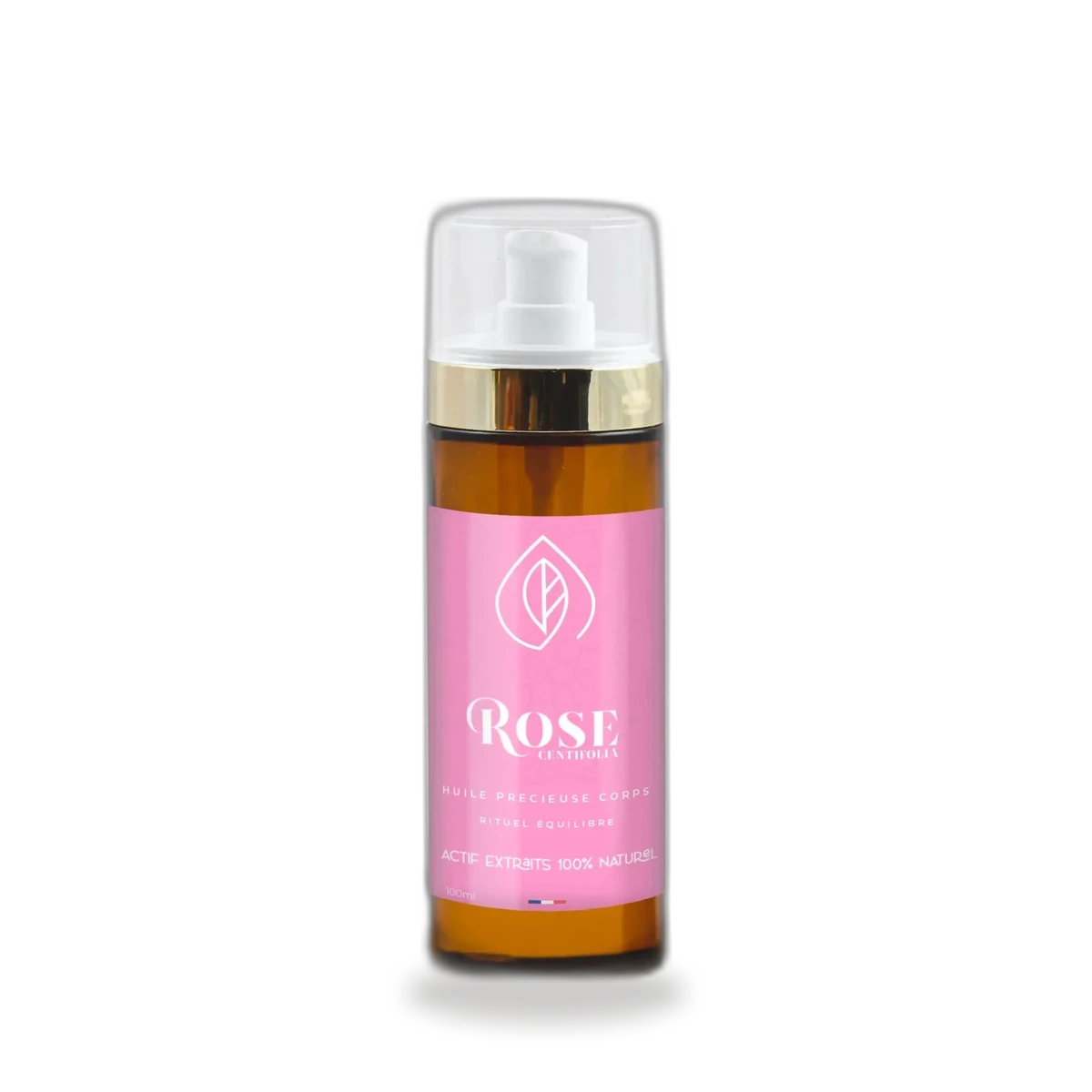 Rose-scented body massage oil