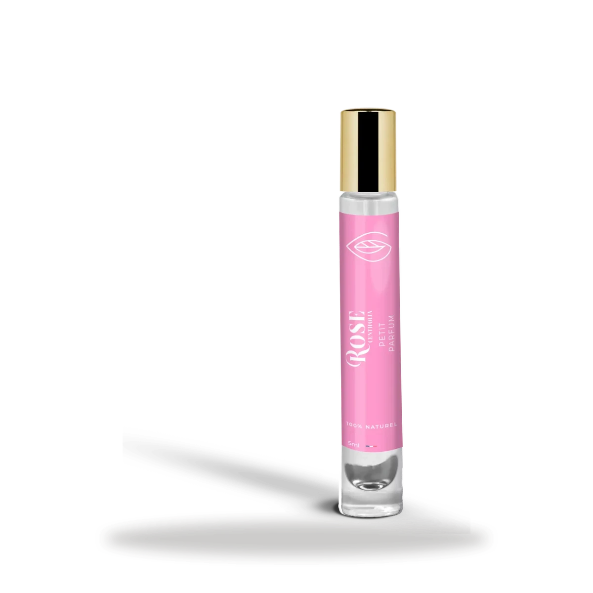 Small bottle of 100% natural Centifolia Rose fragrance