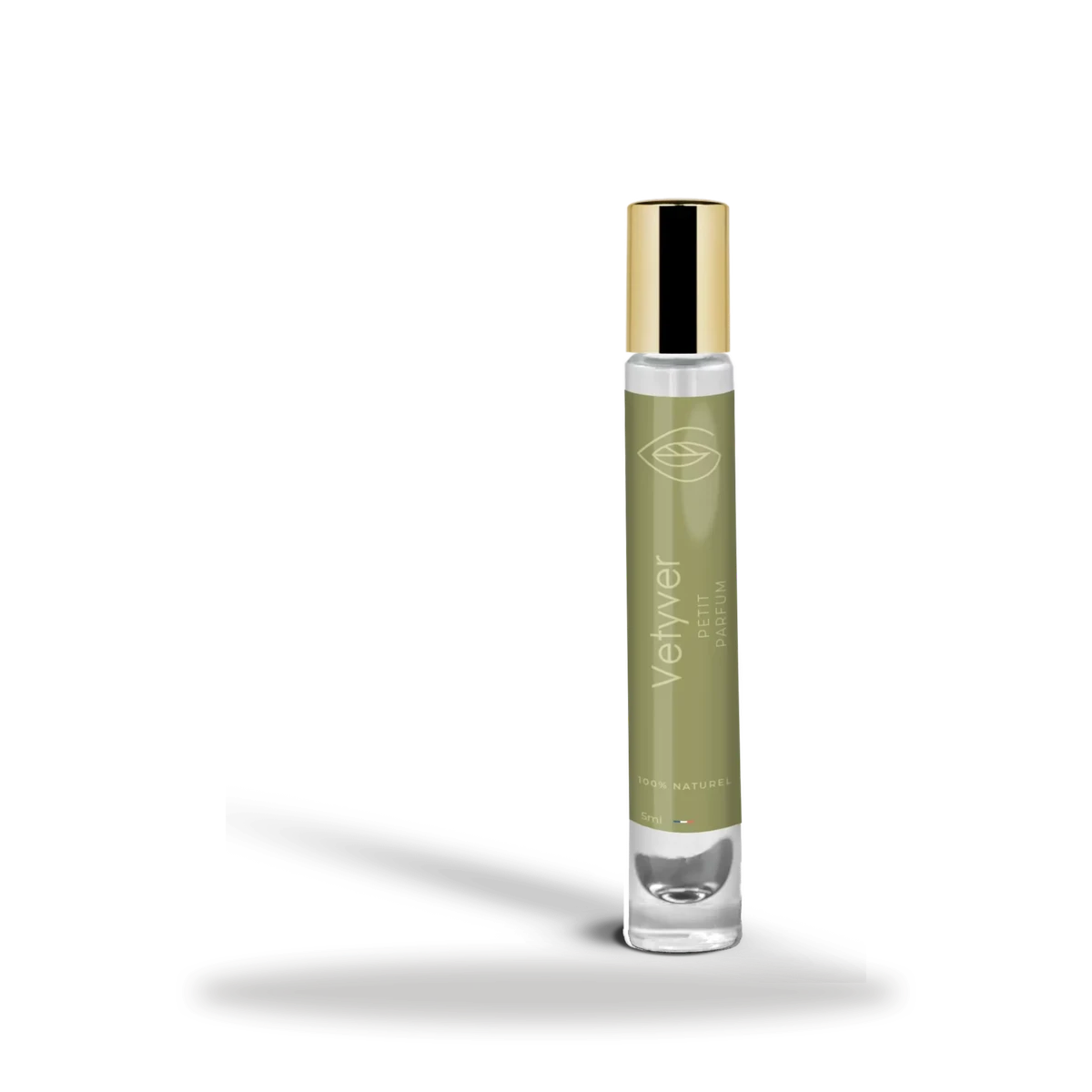 Small bottle of 100% natural Vetyver fragrance